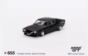 1:64 NISSAN SKYLINE KENMERI LIBERTY WALK MATT BLACK 655 MINI GT