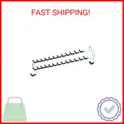 ClosetMaid Epoxy coated steel 8051 Tie and Belt Rack, White, 3.5