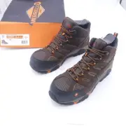 Merrell Men's Moab Vertex MMID WP Composite Toe Boot Size 15 Color Clay