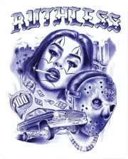 DGK Avenue Ruthless Skateboard Decal Sticker - PACK OF 3