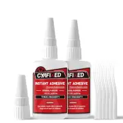 CYAFIXED Strong Cyanoacrylate (CA) Super Glue, High Strength Thick Viscosity ...