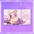 Hololive "Murasaki Shion 1 Million Subscribers Celebration" Rubber Mat