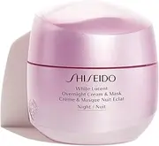 Shiseido White Lucent Overnight Cream and Mask for Women 2.6 oz Cream, 75 ml