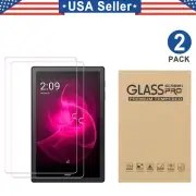 2PCS Tempered Glass Screen Protector For T-Mobile REVVL Tab 5G