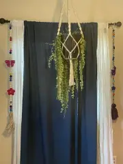 Handmade Boho Vibes Window Or Wall Decorative Vertical Hanging Garland