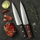 Chef Boning Knife Stainless Steel Full Tang Wood Handle Slicing Eviscerating Cut