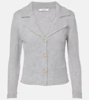 [Dorothee Schumacher] Dorothee Schumacher Fluffy Statements wool and cashmere cardigan AU 10 grey