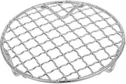BIUDECO Stainless Steel Cooking Rack Multi-use Oven Pizza Rack Grill Tray Safe for Delicate Baking Grilling