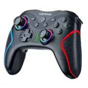 Lenovo S01 Wireless bluetooth Six-axis Game Controller with 3D Hall Joystick RGB Gamepad Macro Programming Back Buttons