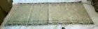 Tan / Cream / Blue Woven Table Runner - New with Tag