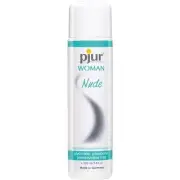 PJUR Woman Nude Water-Based Lubricant - 100ml x 10 (1L) - Hypoallergenic, Glycer