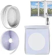 Portable AC Vent Kit - Portable AC Window Vent Kit for Sliding Door | Panel Replacement Parts Seal Air Conditioner Accessories for Exhaust Hose Dryers Home Apartment