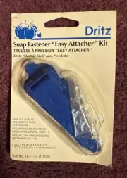 Dritz Snap Fasteners Easy Attacher Kit With 7 Snap Fasteners