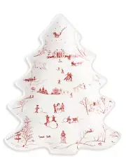 Juliska Country Estate Winter Frolic Ruby Small Tree Tray