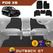 6D Diamond Car Floor Mats for BMW X5 2018-Current Full Set - Heavy Duty Carpet Liner