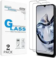 [KATIN] 2 Pack Screen Protector for Xiaomi Redmi 14C Tempered Glass Film, 9H Hardness, Anti Scratch, Bubble Free, Case Friendly