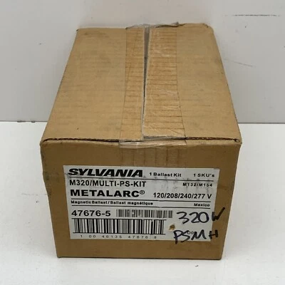 Sylvania M320/Multi-PS-Kit Metal Halide 320W M132 M154 Ballast Kit 120-277V Quad