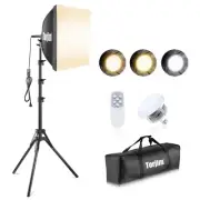 Softbox Photography Lighting Kit, 16'' x 16'' Professional Softbox Lighting K...
