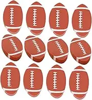 100pcs Portable Rugby Erasers Erasers for Drawing and Stationery Fun Pencil Accessories for Safe Material for Classroom and Home Use