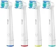 Replacement Toothbrush Heads Compatible For Oral-B Braun Electric Precision Clean Brush Heads Refill For 7000/Pro 1000/9600/ 5000/3000/8000(4pcs)
