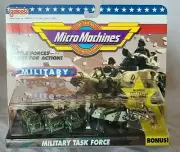 Micro Machines Military NIP task force collection #5 cargo truck Van Copter humm