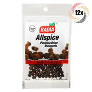 12x Bags Badia Whole Allspice Seasoning | .5oz | Gluten Free, No MSG & Kosher