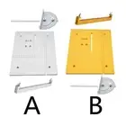 Aluminum Alloy Table Saw Panel Hand Tool for Woodworking Benches Carpenter