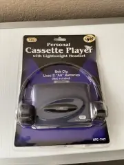 Tozai Personal Portable Cassette Player w Headset ATC-747