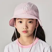 在飛比找momo購物網優惠-【MLB】童裝 圓頂漁夫帽 童帽 紐約洋基隊(7AHTL01