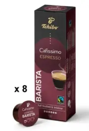 TCHIBO Cafissimo Espresso Barista 8 x 10 capsules - 80 pieces
