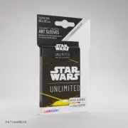 Gamegenic: Star Wars Unlimited Art Sleeves (Yellow Card Back)