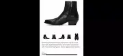 Saint Laurent Mens Lukas 40 Phyton Boot. 42/9. $1990