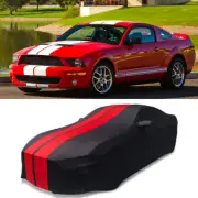 For Ford Mustang Shelby GT500 Satin Stretch Indoor Car Cover Dustproof Custom AA (for: Ford)