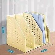 HXUERUIJS Office Folding File Frame, Thick, Triple Quadruple Frame, File Folder, Storage Box, Storage