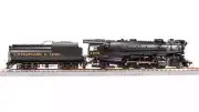 NIB 7593 Chesapeake & Ohio K-2 Mikado, #1196, Steam Locomotive W/Sound HO