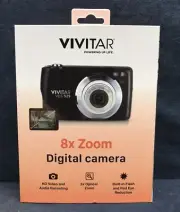 Vivitar 16mp Optical Lens Digital Camera - Black 2023 Model VES529 USB-C