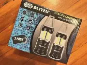BLITZU 2 Pack Cyborg Lanterns w/ Magnetic Base