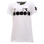 2784V maglia bimba DIADORA BLACK LABEL white t-shirt unisex kid