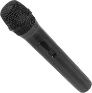 Abaodam Simulation Microphone Gaming Mic Prop Props Mixer Audio Karaoke Fake Phone Microphone Pretend Play Mic Pretend Play Party Favor Party Plaything Plastic Black