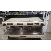 Cheap 3 Group Sanremo Verona Coffee Machine White Beige