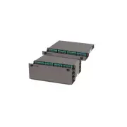 Belden AX104681 FX Ultra HD Patch 4 Slots 1U Panel Housing Titanium