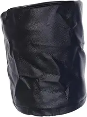 GANAZONO 1Pc Car Garbage Bag Storage Organizer for Seat Back Durable Material Design for Drinks Snacks Black
