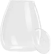 ibasenice Empty Hydroponic Terrarium Glass Container for Micro Landscaping Decorative Eco Bottle for Tabletop and Living Decor