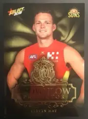 2018 AFL SELECT FOOTY STARS BROWNLOW PREDICTOR GOLD STEVEN MAY GOLD COAST SUNS
