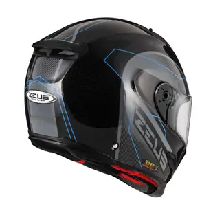 ZEUS 安全帽 ZS-1800B AM16 碳纖藍 碳纖維 全罩式 瑞獅 1800 內墨鏡 卡夢 瑞獅｜安信商城