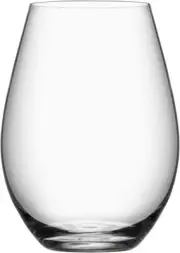 Orrefors 13 oz. Stemless Wine, Set of 2., 2