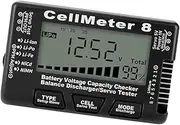 ARTIBETTER Battery Capacity Checker with Backlight Versatile Tester for Li Ion Li Po Nimh Batteries
