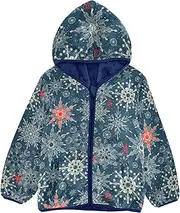 [Caihoyu] Girls Sherpa Lined Hoodie Toddler Boy Zip Up Jacket Toddler Girl Coat