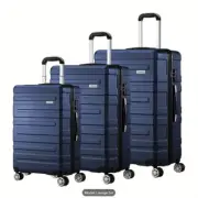 Mazam 3PCS Luggage Suitcase Trolley Set Travel TSA Lock Storage Hard Case