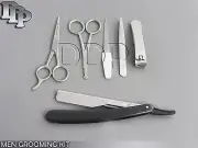 6 PCS MEN GROOMING KIT, Razors, clippers, scissors tweezers,DDP-639